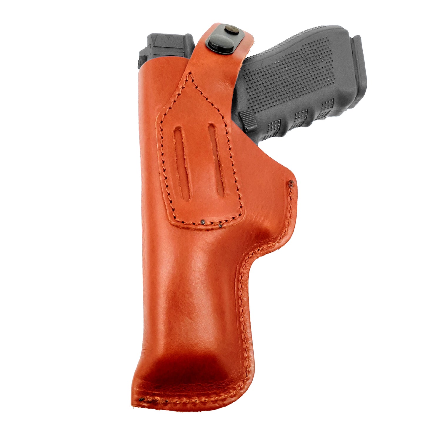 Right-Handed Leather IWB & OWB Holster, Thumb Break & Belt Clip Compatible with Springfield XDS 9mm 4.0
