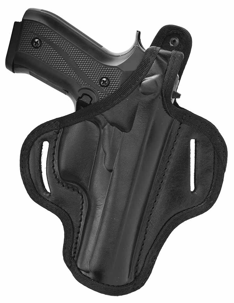 Premium OWB Thumb Break Leather Belt Holster Fits Heckler & Koch P30