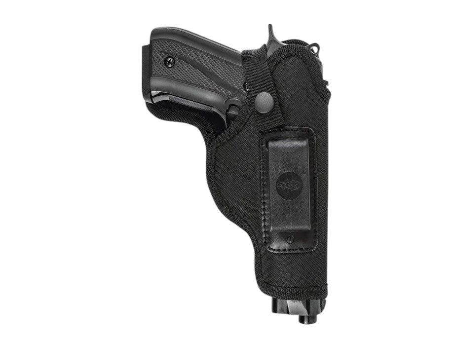 Right-Hand Nylon IWB/OWB Holster – Concealed Carry Thumb-Snap Retention Fits Springfield Armory 911 .380