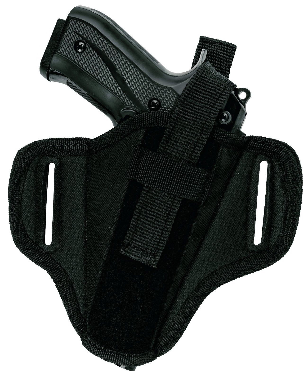 OWB Leather & Nylon Thumb Break Holster Compatible w/ Springfield Armory Range Officer 1911 5"