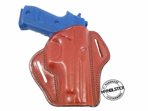 SIG Sauer P220 Concealable Right Hand Leather Open Top Belt Holster