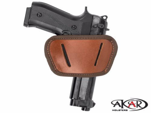Ruger LCP .380 AMBIDEXTROUS IWB / OWB CLIP-ON BELT SLIDE HOLSTER