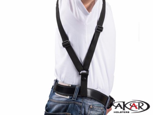 Left Hand Vertical Carry Shoulder Holster for Walther PP, PPK