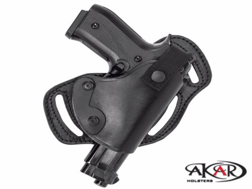 SCCY CPX 1 & CPX 2 Horizontal or Vertical SOB MOB LEATHER BELT HOLSTER, Akar