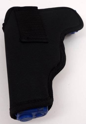 Black Nylon Left Handed IWB/ITP W/ Strong Steel Clip Holster Large