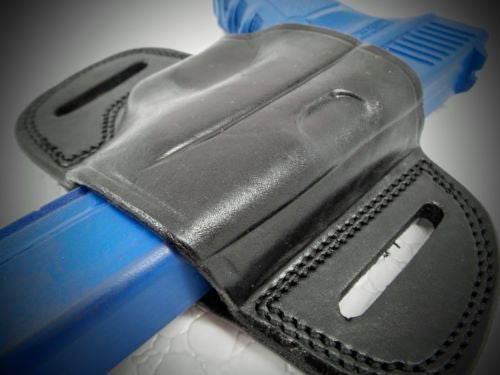 Gazelle Holsters Quick Slide Black Leather For Glock 17 ,22, 31