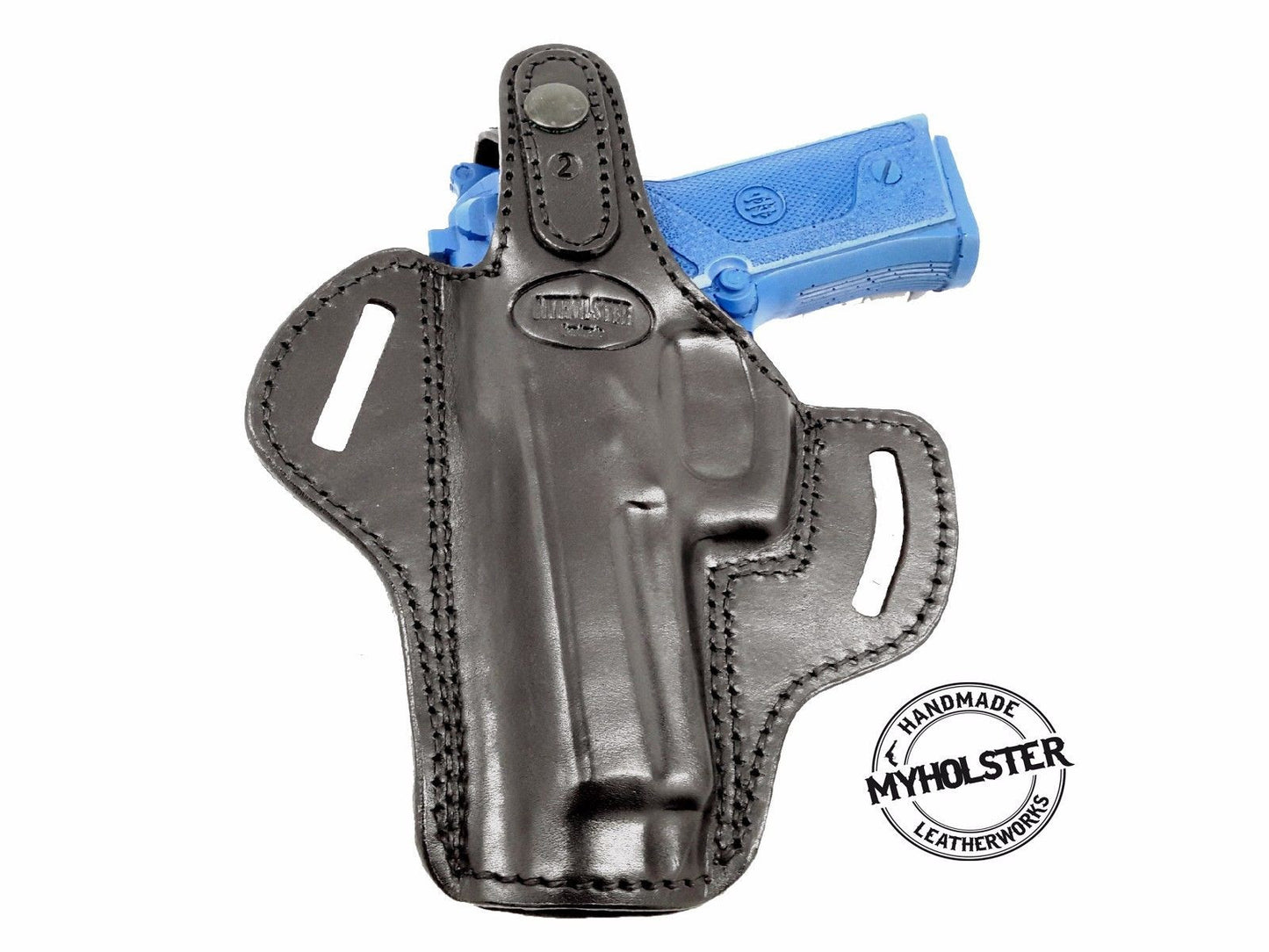 Sig Sauer P320 OWB Thumb Break Leather Belt Holster