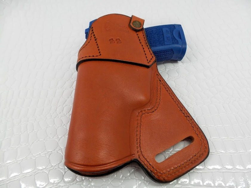 GAZELLE - Small of the back Holster for Heckler & Koch USP 9mm, Leather