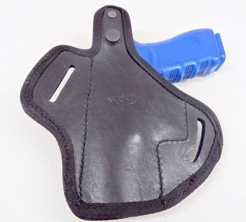 Black Leather Left Handed Belt Holster For With thumbrake Molded SPRINGFIELD 191