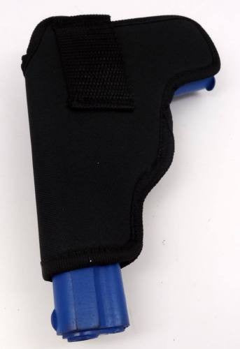 Akar, Universal Black Nylon IWB/ITP W/ Clip and Thumb-break Holster Large