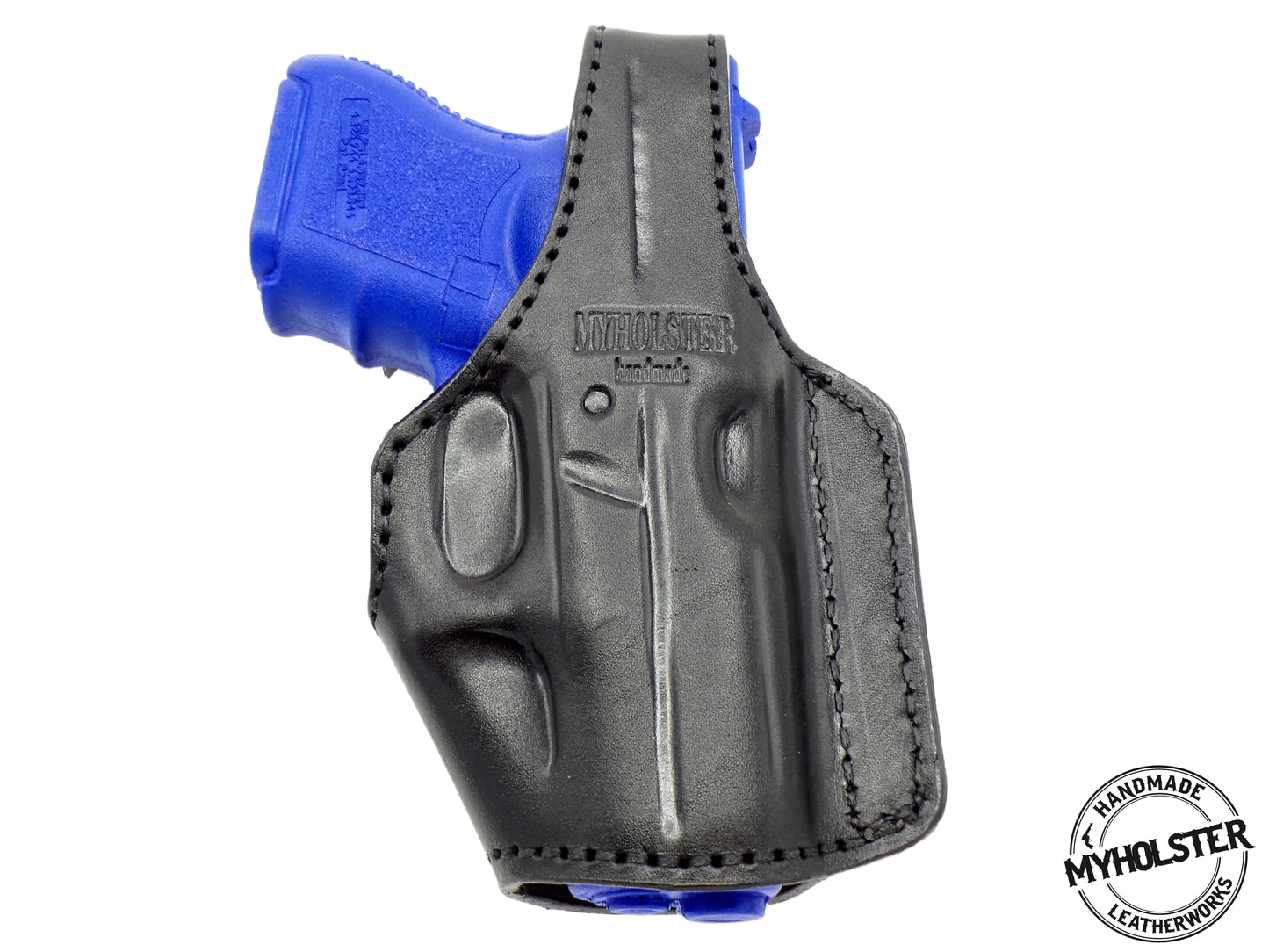 Smith & Wesson M2.0 3.6" COMPACT MOB Middle Of the Back IWB Right Hand Leather Holster