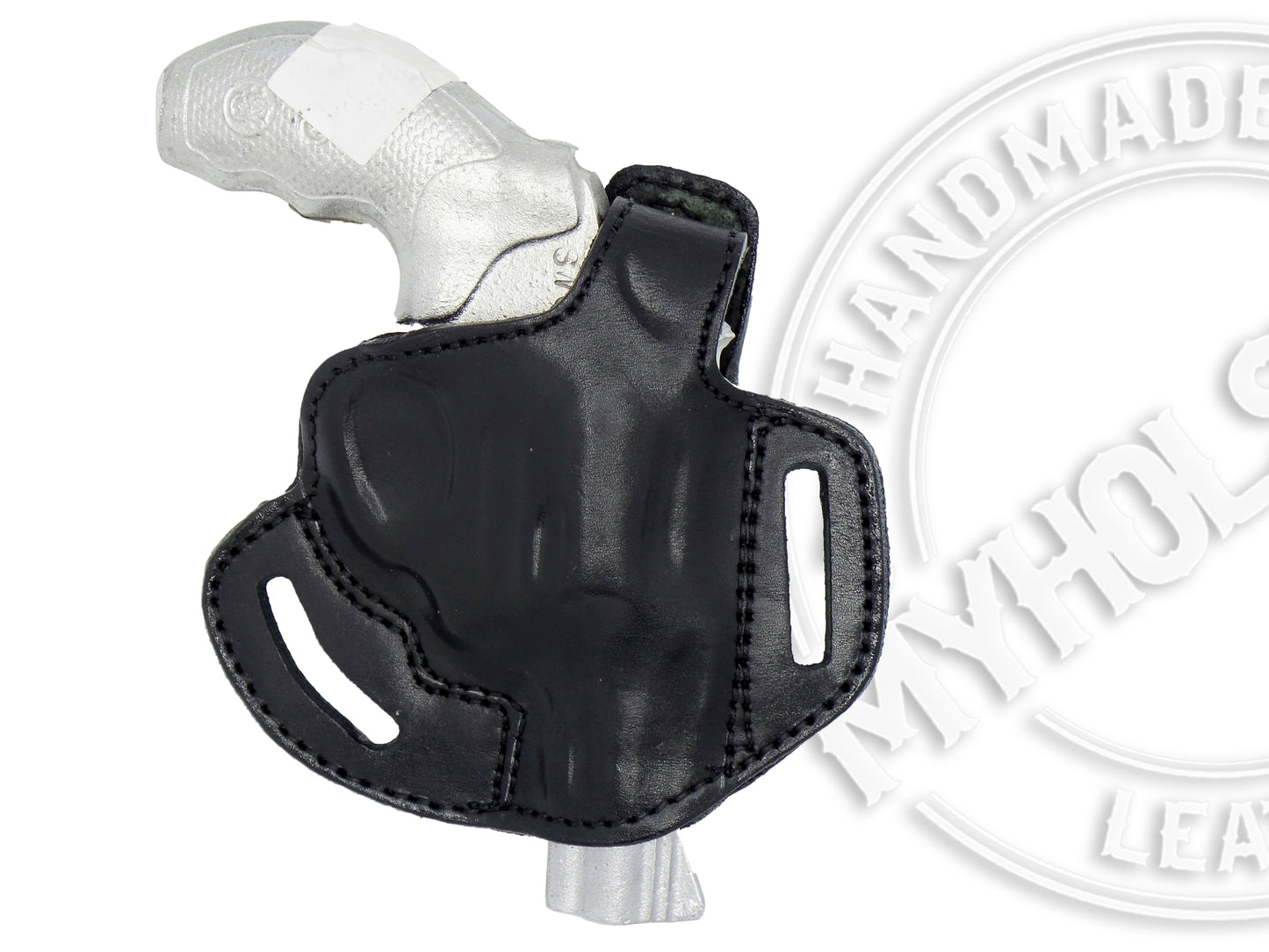 Smith & Wesson Model 60 OWB Thumb Break Right Hand Leather Belt Holster