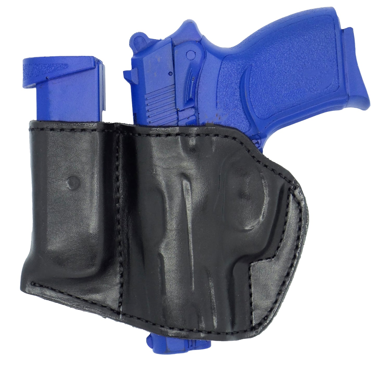 Smith & Wesson CS9 Chiefs Special 9mm  Holster and Mag Pouch Combo | OWB Leather Belt Holster