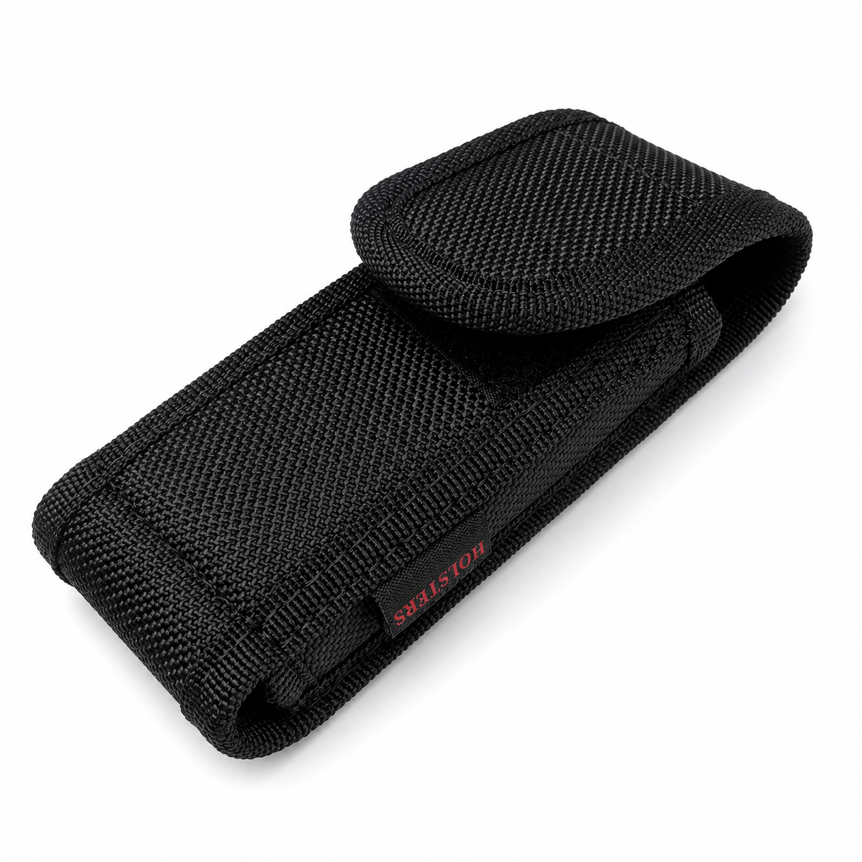Nylon Utility Belt Pouch Flashlight Magazine Accessory Holder Black 3" Belt