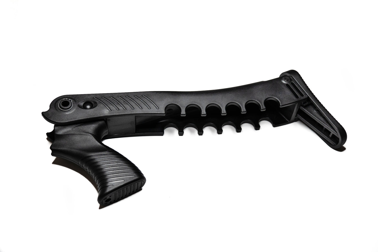 Top Folding Shell Carrier Pistol Grip Stock – Compatible with Turkish Pump-Action Shotguns