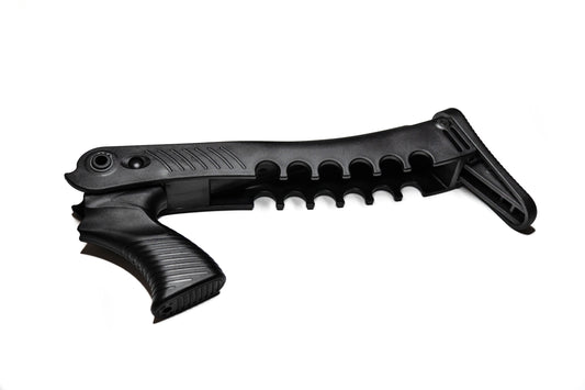 Top Folding Shell Carrier Pistol Grip Stock – Compatible with Turkish Pump-Action Shotguns