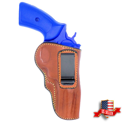 Premium Leather IWB Holster – Handcrafted Cowhide with Forward Cant Comaptible w/ Smith & Wesson Model 629 3"