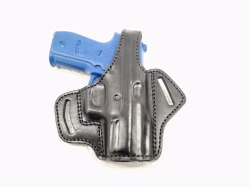 Smith & Wesson SW (Sigma) SW9VE OWB Thumb Break Right Hand Leather Belt Holster