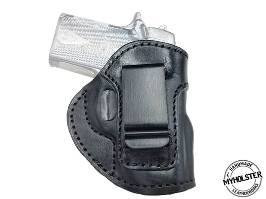 Springfield 911 9mm  IWB Inside the Waistband Right Hand Leather Holster