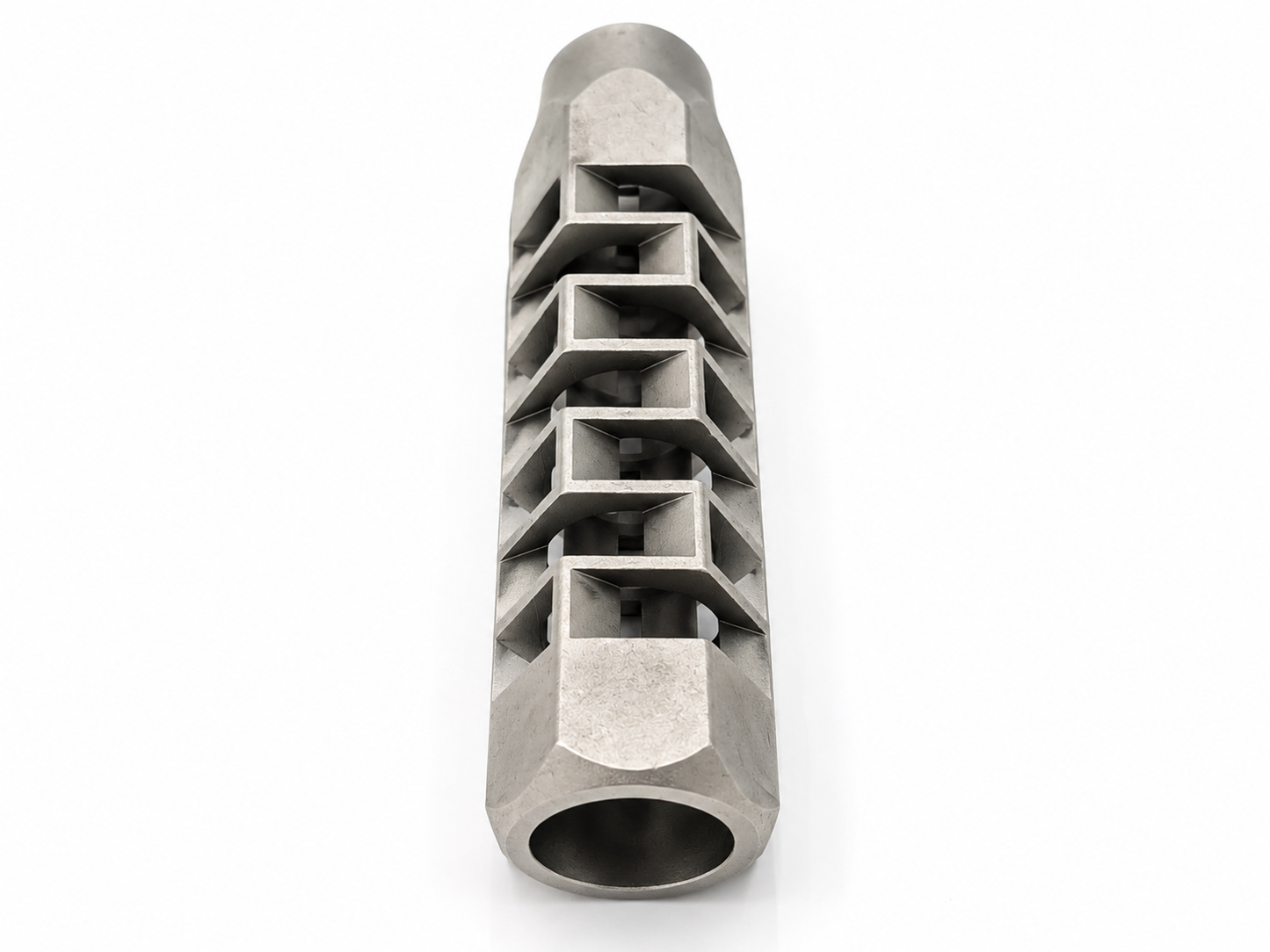Emperor Cobra 12 Gauge Faux Muzzle Brake Shotgun Barrel Accessory Stainless Style 2
