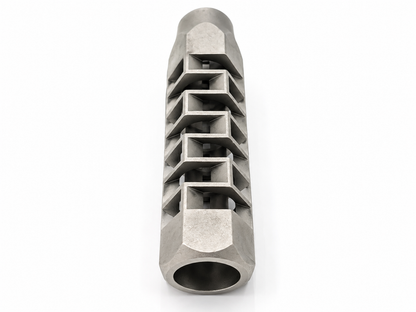 Emperor Cobra 12 Gauge Faux Muzzle Brake Shotgun Barrel Accessory Stainless Style 2