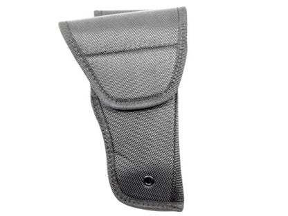 Quick‑Draw OWB Belt Holster – Right‑Hand, Black Nylon, Hook & Loop Lid, Compatible W/ Raven Arms P25 MP25