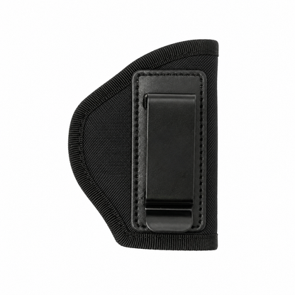 IWB Nylon Pistol Holster Inside Waistband Metal Belt Clip Concealed Carry Black Fits