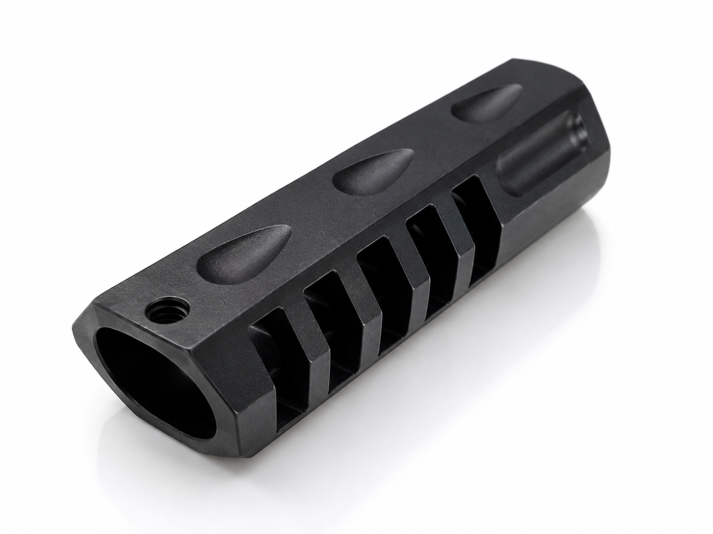 Emperor Cobra 12 Gauge Faux Muzzle Brake Shotgun Barrel Accessory Stainless