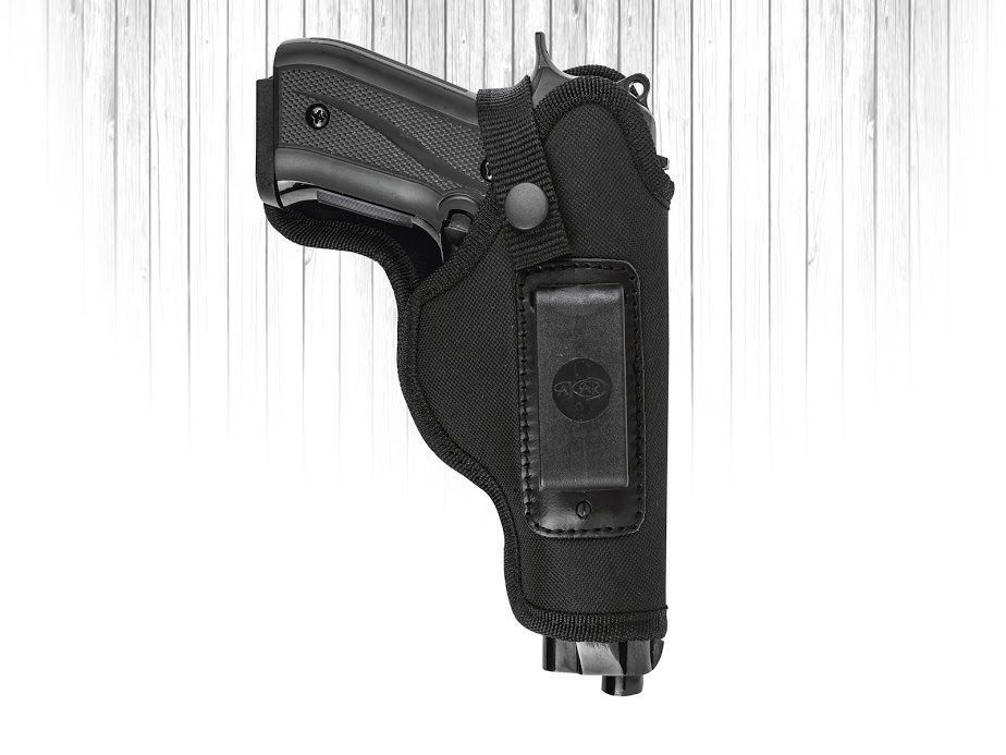 Nylon right-hand IWB or OWB holster – conceal carry – compatible w/ Raven Arms P25 MP25