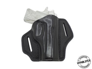 Springfield 911 9mm  Right Hand Open Top Leather Belt Holster