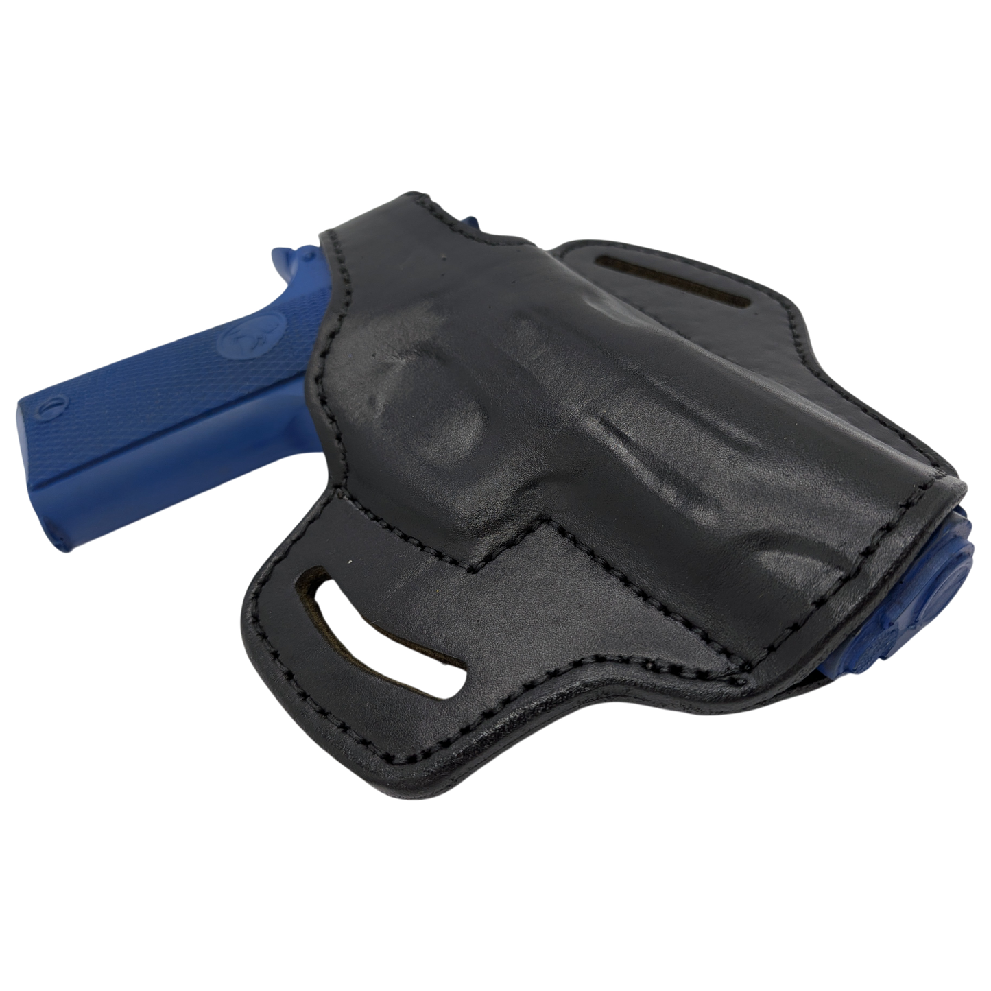 OWB Thumb Break Leather Belt Holster fits Dan Wesson Specialist Commander