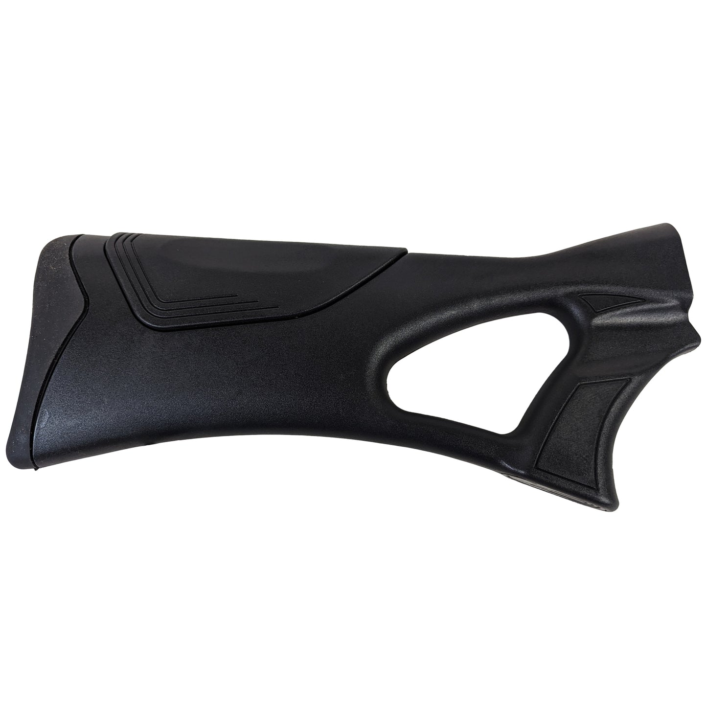 Emperor Arms SR5 Stock Buffer Polymer Black, Thumbhole