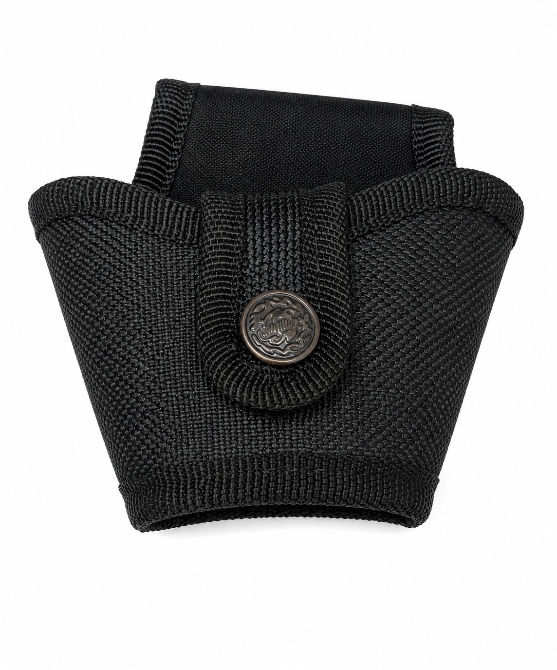 Nylon Handcuff Pouch Duty Belt Cuff Holder Snap Closure Fits 2" Belt Black