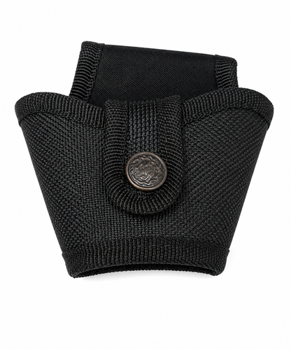 Nylon Handcuff Pouch Duty Belt Cuff Holder Snap Closure Fits 2" Belt Black