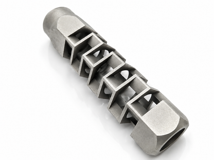Emperor Cobra 12 Gauge Faux Muzzle Brake Shotgun Barrel Accessory Stainless Style 2