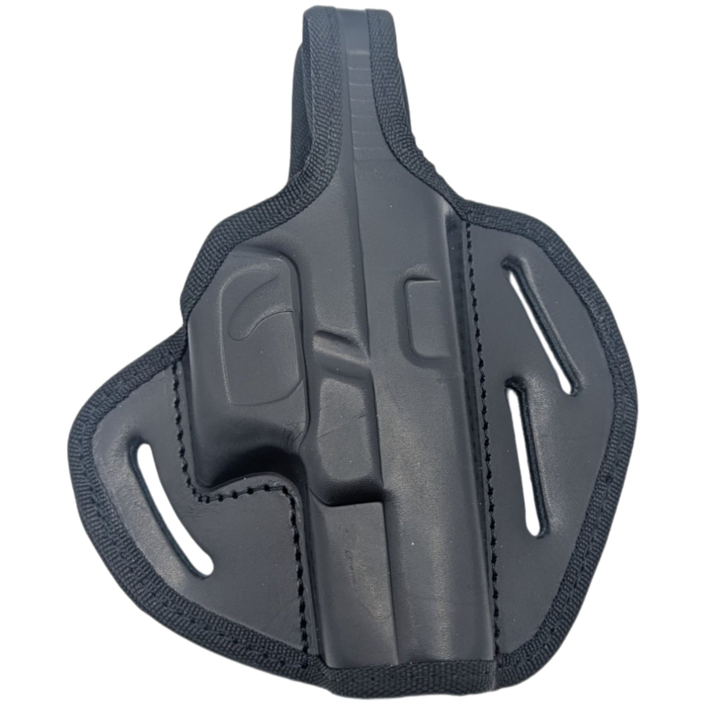 Right-Hand OWB Leather Holster for Beretta 92 & Similar Frames – Black or Brown
