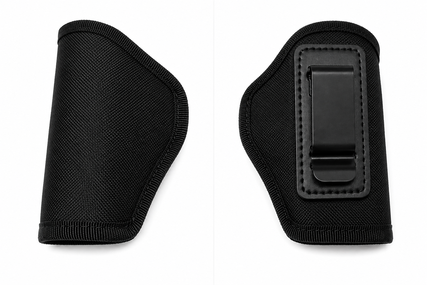 IWB Nylon Pistol Holster Inside Waistband Metal Belt Clip Concealed Carry Black STI Shadow