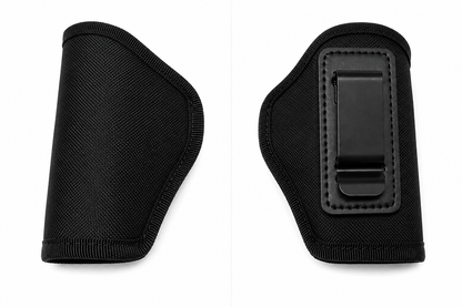 IWB Nylon Pistol Holster Inside Waistband Metal Belt Clip Concealed Carry Black STI Shadow
