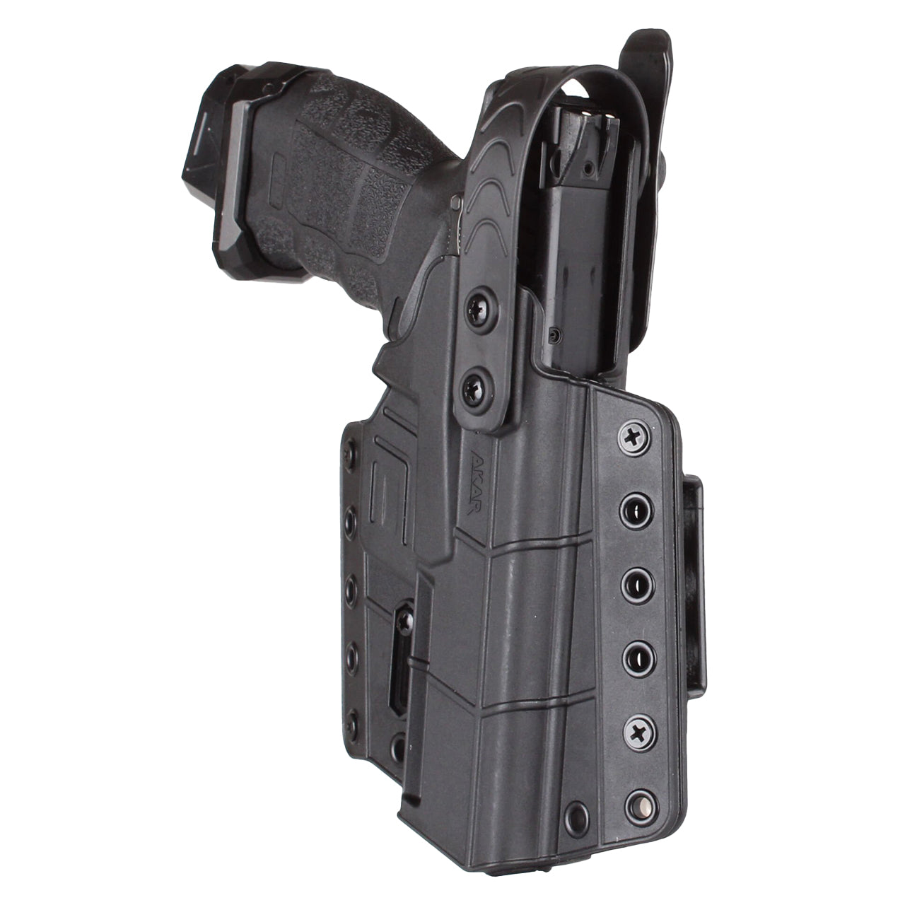 Level 2 OWB Holster Compatible with TP9DA, TP9SA MOD.2, TP9SF, TP9SF ELITE-S, TP9SA, TP9 COMBAT, TP9 MeteS, Outside Waistband Carry Holster with Retention