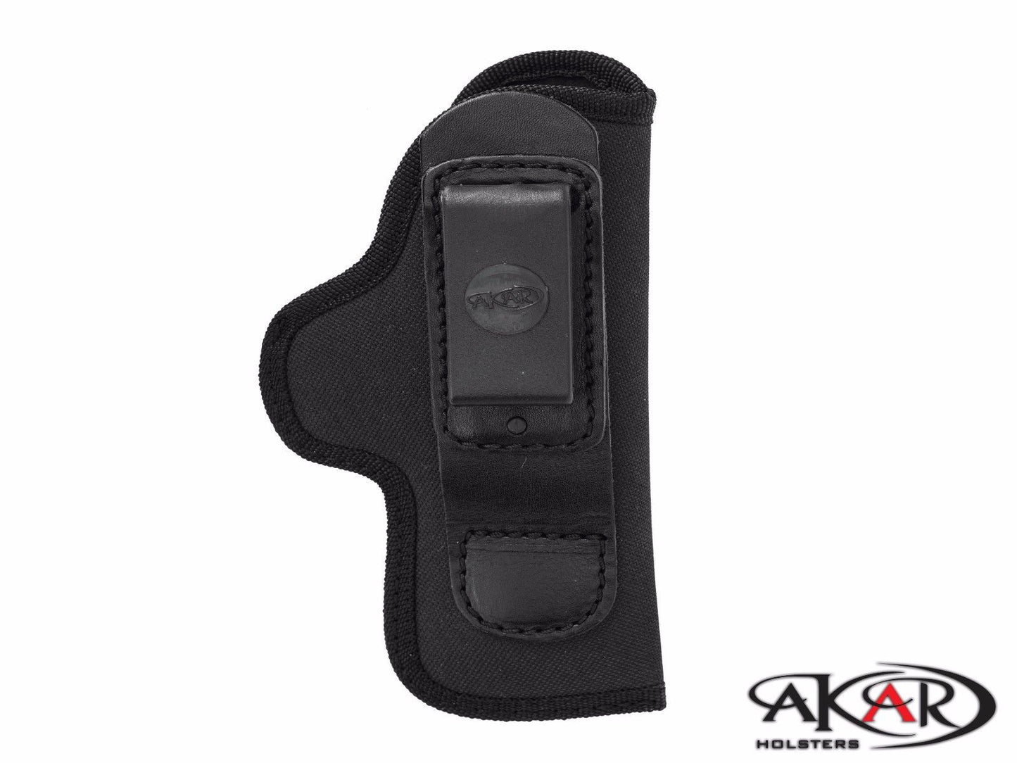 Tuckable IWB Holster | Concealed Carry with Leather Backing Nylon Compatible W/ Walther P99C AS