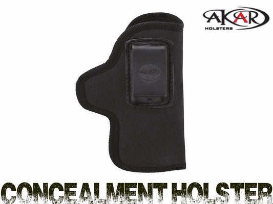Concealed carry IWB holster – inside-the-waistband nylon clip-on compatible w/ Raven Arms P25 MP25