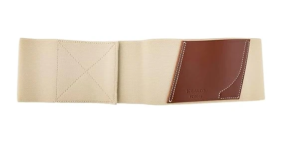 MascHolster NK-141 Palmera Belly Band Holster Universal Concealed Carry Tan
