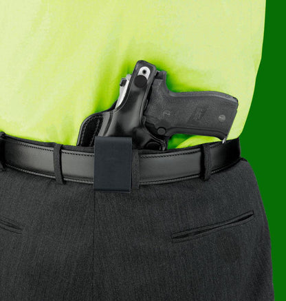 Leather IWB Holster – Middle of Back (MOB) Concealed Carry, Right Hand Fits Shadow Systems MR920