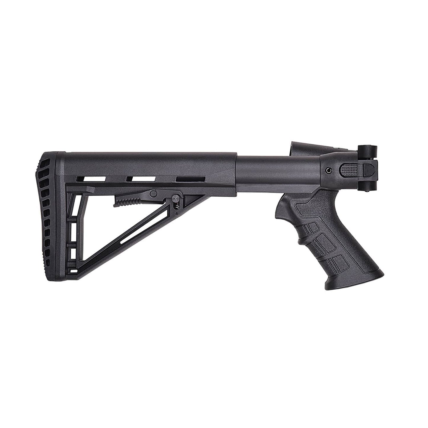 Folding Tactical Buttstock with Pistol Grip, Adjustable, Collapsible Compatible with