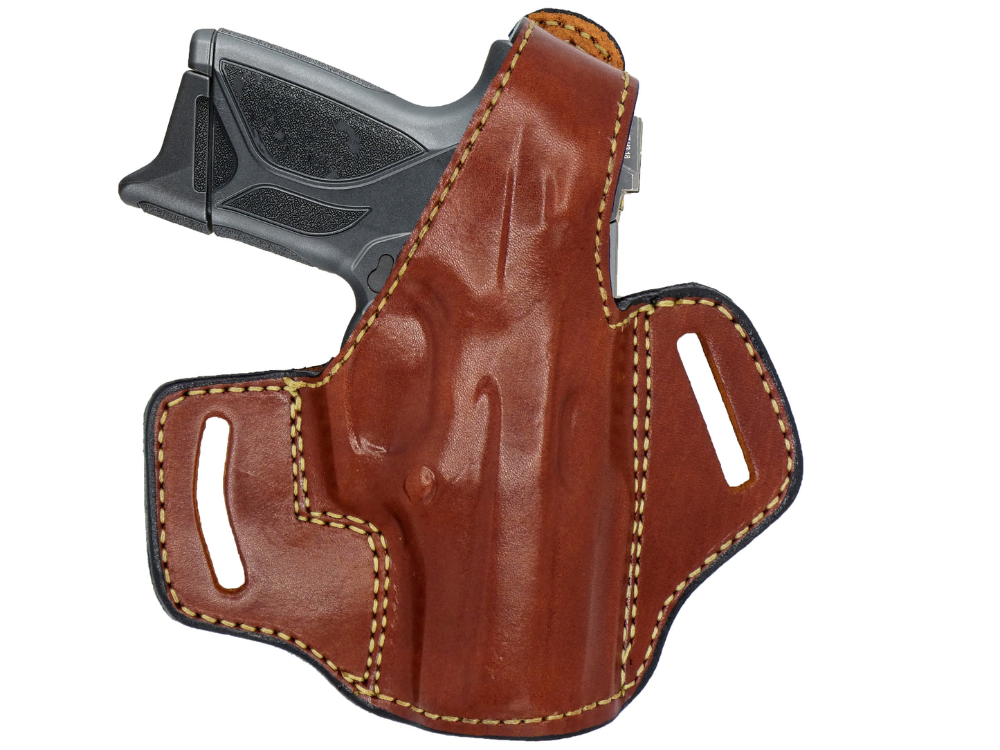 OWB Thumb Break Leather Belt Holster Fits  Shadow Systems CR920XL