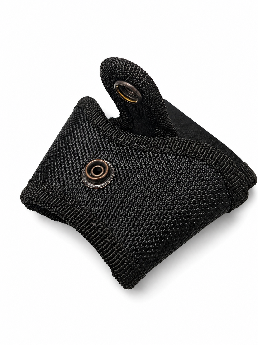 Nylon Handcuff Pouch Duty Belt Cuff Holder Snap Closure Fits 2" Belt Black