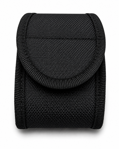 Nylon Handcuff Pouch Duty Belt Cuff Case Hook Loop Closure Black 4.5"