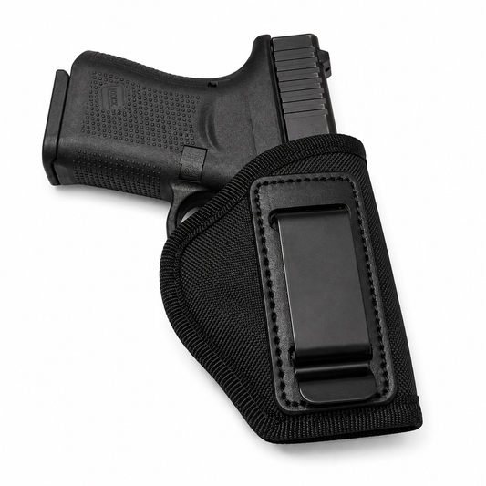 IWB Nylon Pistol Holster Inside Waistband Metal Belt Clip Concealed Carry Black Fits Steyr L40-A1