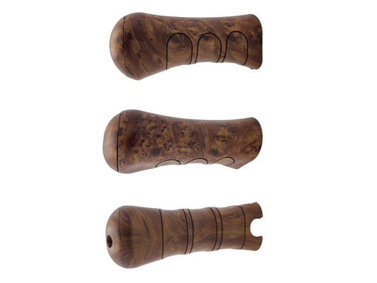 Raptor Birds Head Furniture Kit - Faux Wood-Grain Forend & Grip Set For ATA Arms Etro FDE 12 Gauge