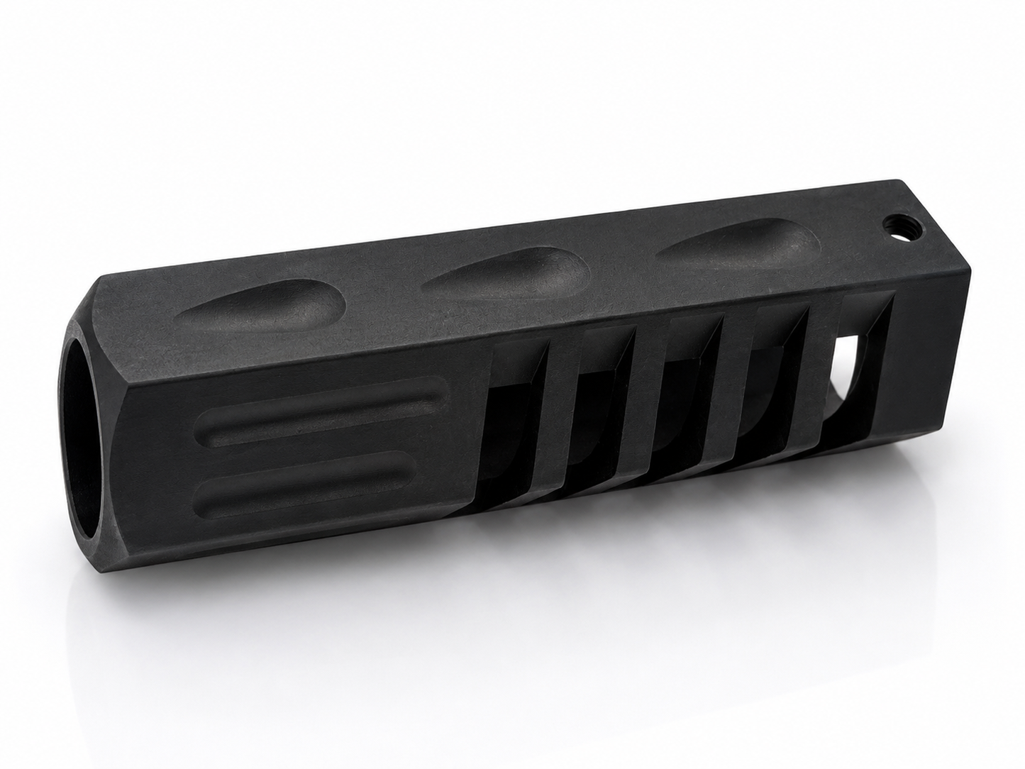Emperor Cobra 12 Gauge Faux Muzzle Brake Shotgun Barrel Accessory Stainless